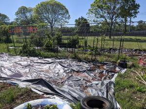 Christian Activity Center community garden.